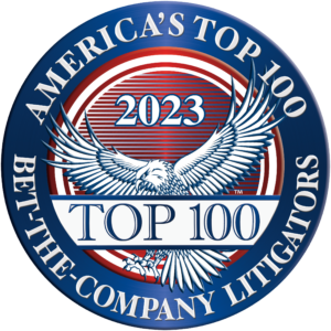Brian Zinn named inAMERICA’S TOP 100 BET-THE-COMPANY LITIGATORS®