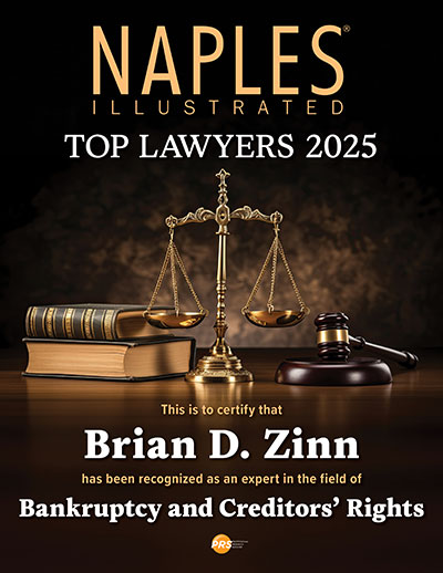 Brian Zinn Bankruptcy Lawyer awards